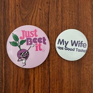 Vintage Pinback Buttons